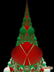 Fractal Christmas tree 10