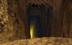 Mandelbulb tunnel
