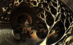 Bouddha boudant l'arbre de la bodhi