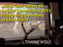 gallery #6 - 6th Annual Fractal Art Competition  Prizegiving at Evoke 2013