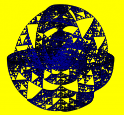 Sierpinski ball iteration 5