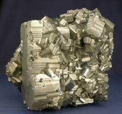 Fractal pyrite